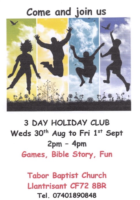 Holiday Bible Club Promo Leaflet